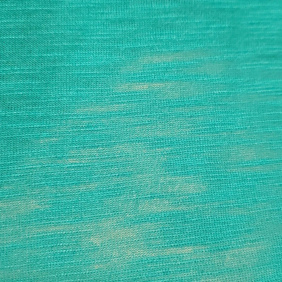 Cute Bell Sleeved Tee Women's Plus 2X 20W 22 peacock blue green teal whimsical - Picture 8 of 10